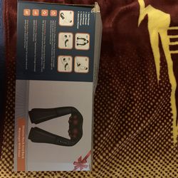 New-Shiatsu Heated Neck Massager
