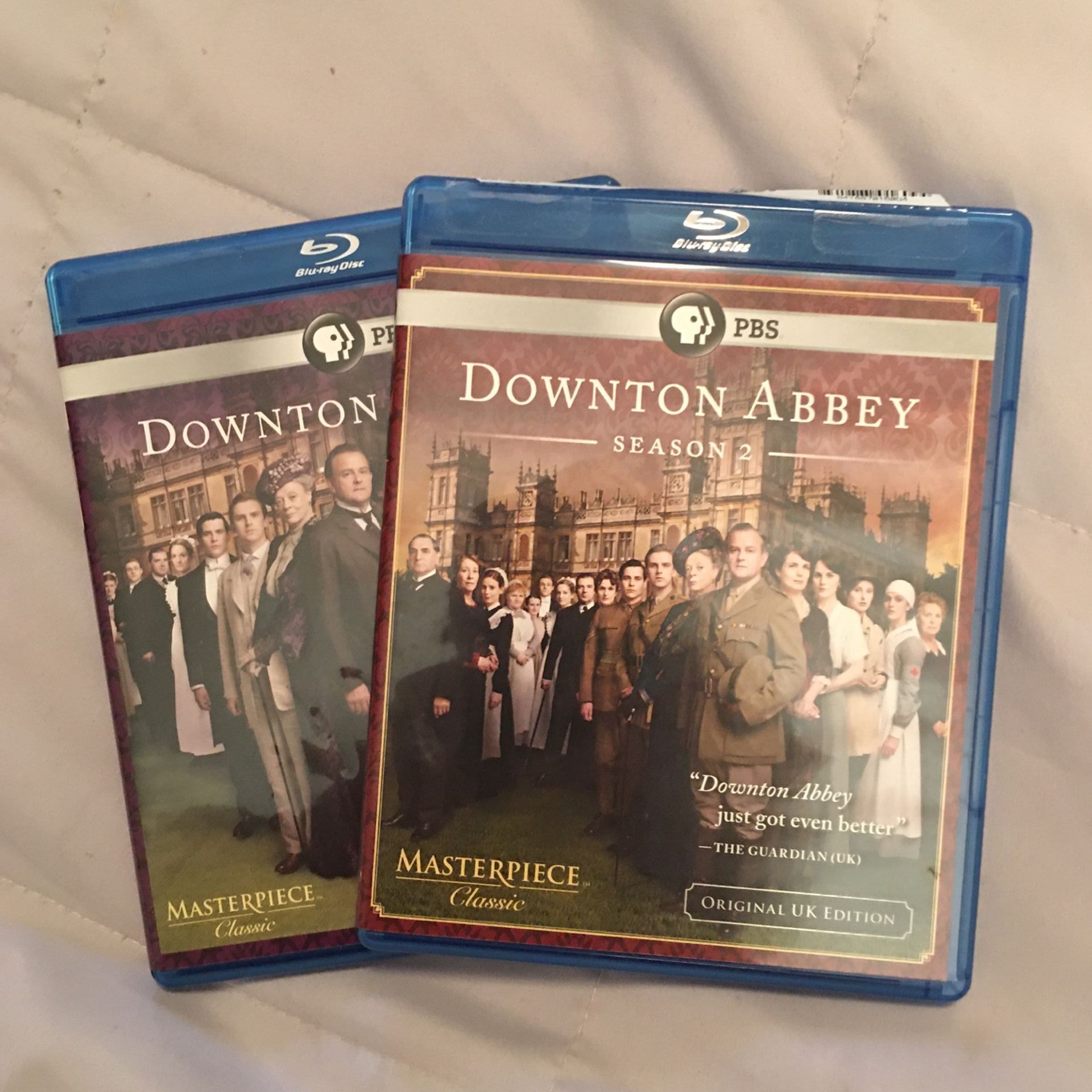 Blue Ray Downton Abby DVD-New