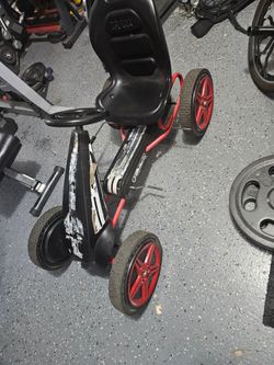 Trax kids pedal go cart $10