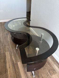 Glass table
