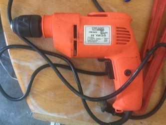 Chicago 3/8" 3.1 Amp VSR Drill