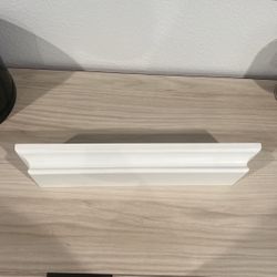 Small White Floating Shelf