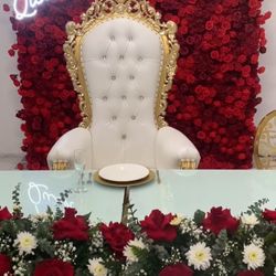 Throne Chairs Available