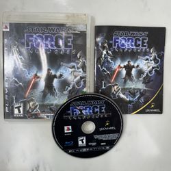Star Wars Force Unleashed Sony PlayStation 3 PS3 GAME
