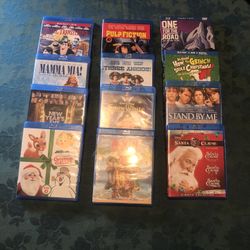 Blue-ray DVDs