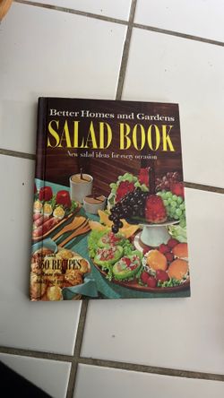 Better homes and gardens salad cook book