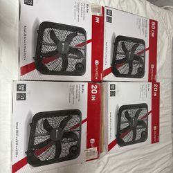 4 Brand New Box Fans 
