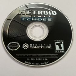 Metroid Prime 2 Echoes- Nintendo GameCube 