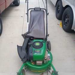 Fully Serviced John Deere Lawnmower! Runs Great! Caster Wheels!