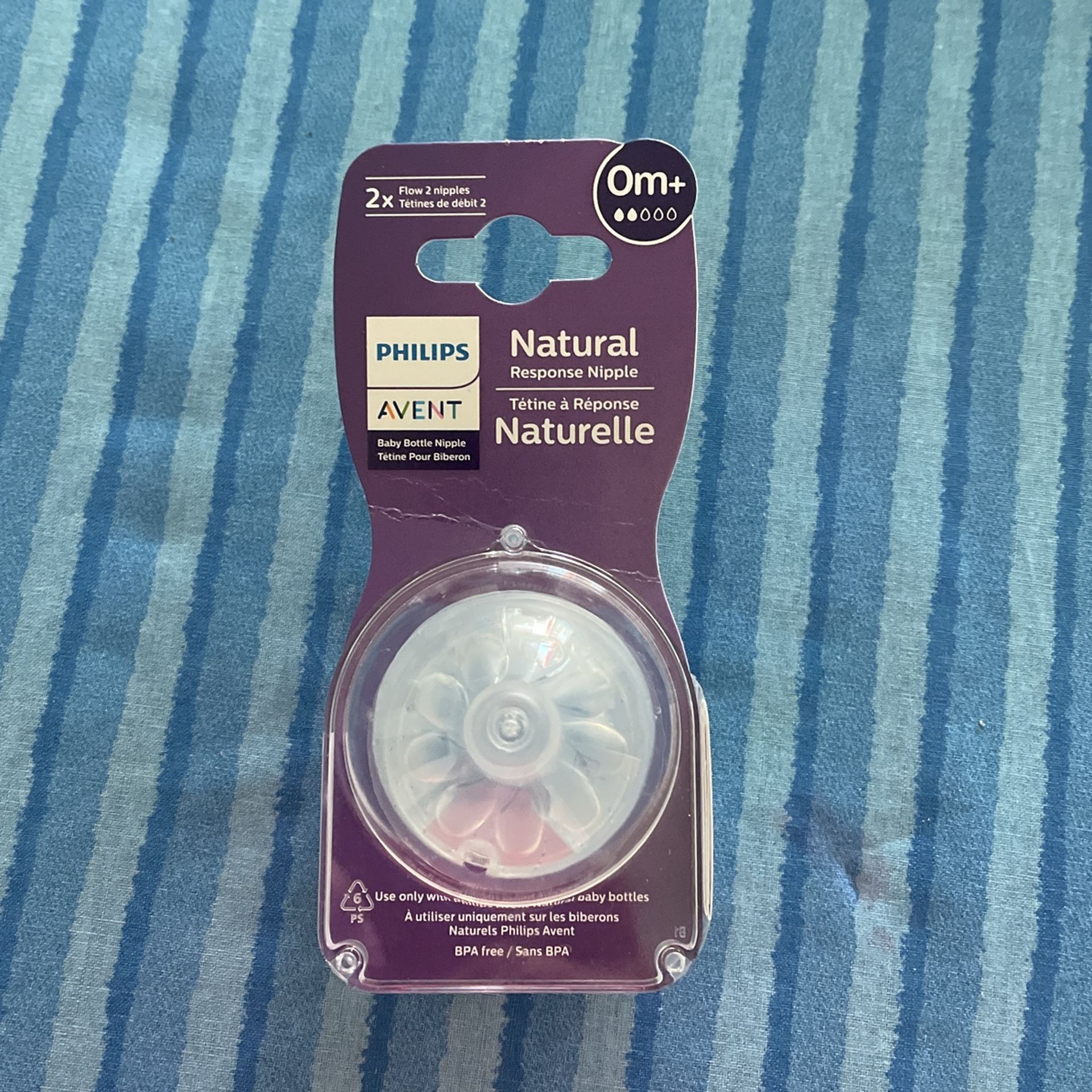 Sealed Brand New 2 Agent 0m+ Nipples