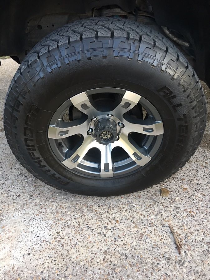 285/70/17 Pathfinder A/T tires