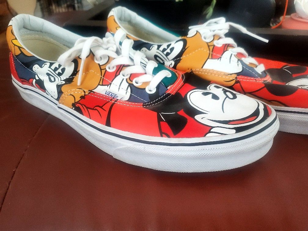 Vans Off The Wall DISNEY MICKEY MOUSE Sneaker Sz.13