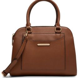 Steve Madden Satchel With Coin Wallet COGNAC Color