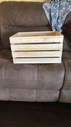 Wooden Box Crate