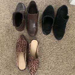 Womens size 5 shoes - $40 for 3 pair