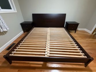 Baronet King Size bed with 2 nightstands