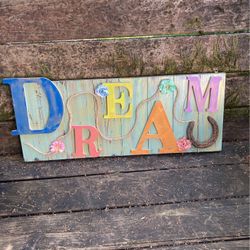 Dream  Vintage Wall Art Frame 