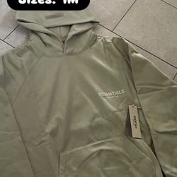 Sea Foam Essentials Fear Of God Hoodie
