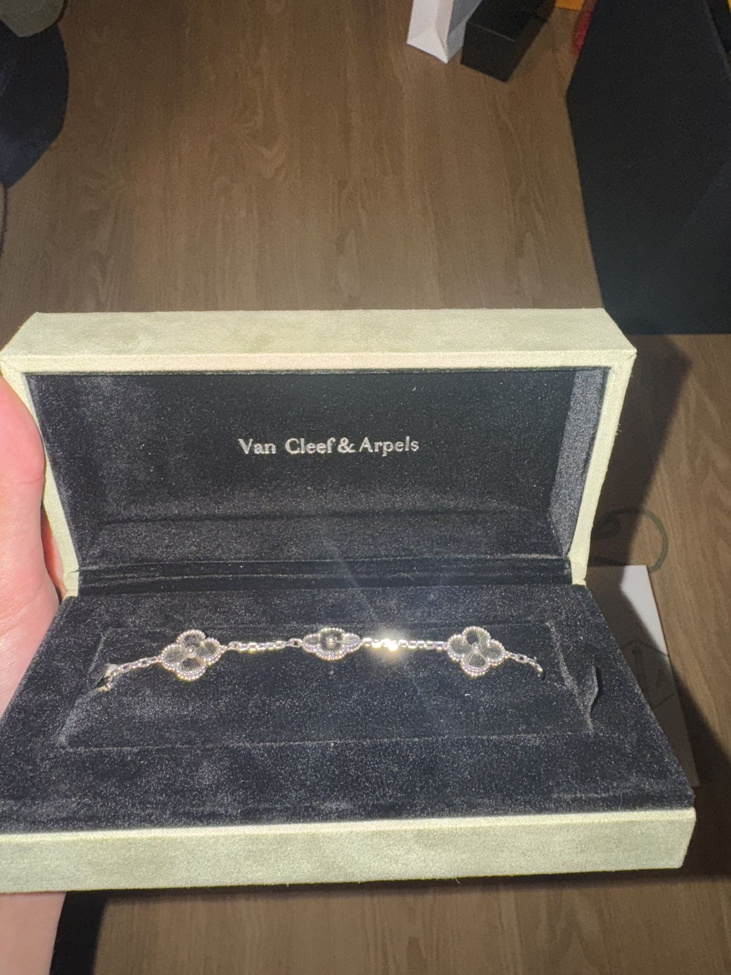 Silver Van cleef