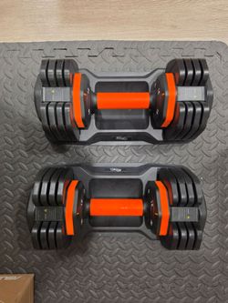Adjustable Dumbells Pair
