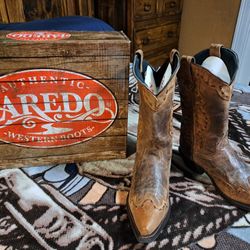 Like NEW Condition Men's Laredo Ronnie Boots **Size-10.EW** (Used Once Just For An Event) Was $140  / Now $125 Firm **Pick Up  Southside Of Town**