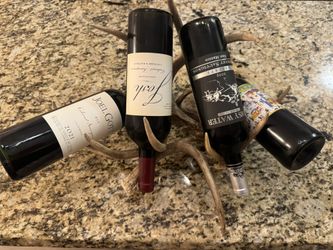 Deer Antler Wine Rack 