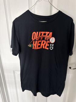 Youth Under Armour Baseball “Outta Here” T-Shirt - Youth XL