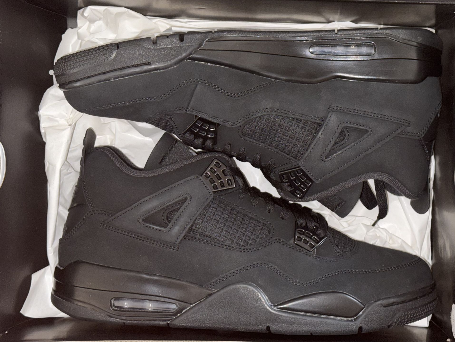 Jordan 4 black cat size 12