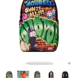 Monopoly X Sprayground Backpack 