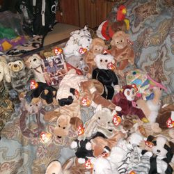 90"s ty beanie baby collection 