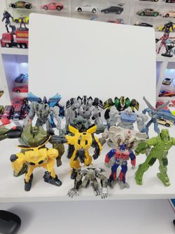 LOT OF 15 TRANSFORMERS McDonald's Happy Meal Toy Mix