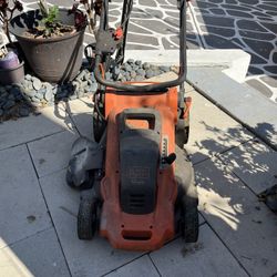 Electric Lawn Mower Black And Decker 13 Amp