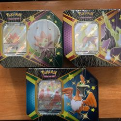 Pokémon Shining Fates Tins