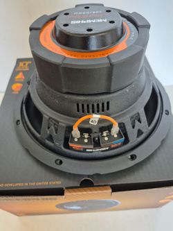 MEMPHIS ( 1 ) 10 INCH 2 OR 4 OHM SELECTABLE VOICE COIL CAR SUBWOOFER 600 WATTS