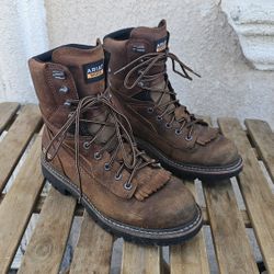 Ariat Size 7 D Work Boots Soft Toe