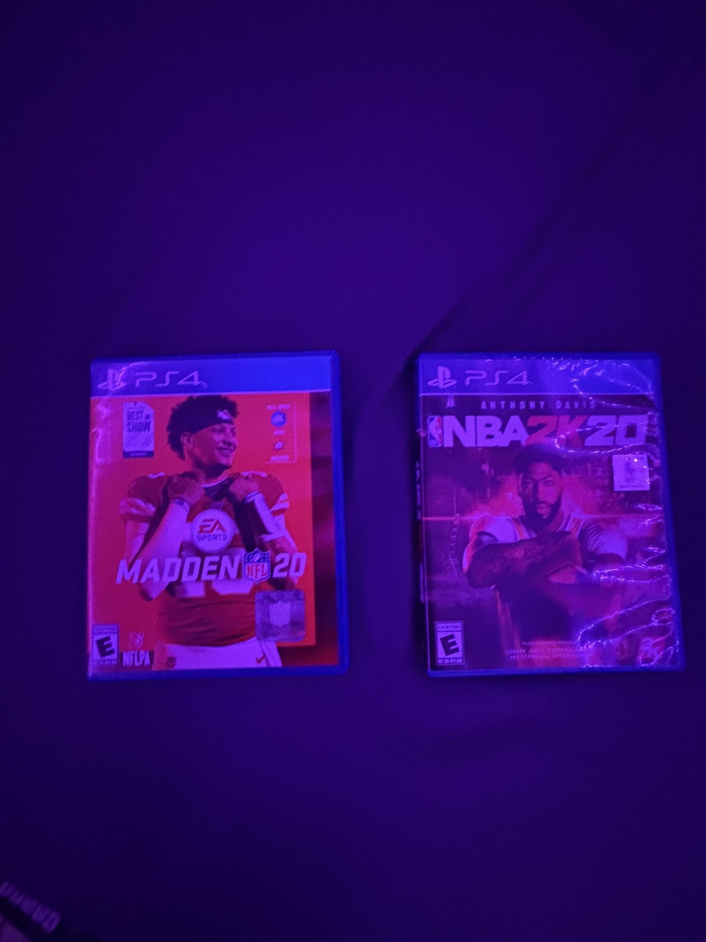 NBA 2K20 & Madden 20