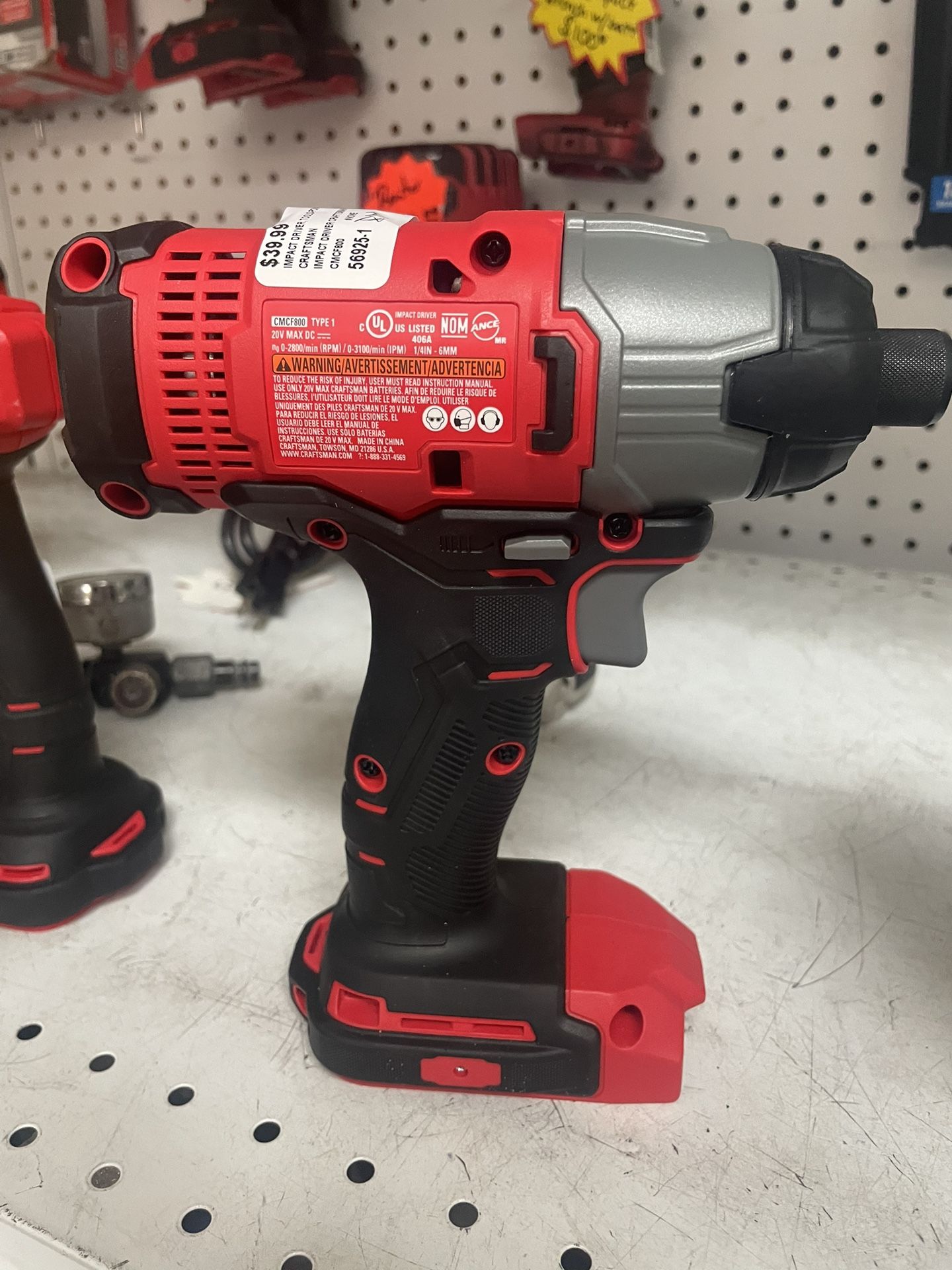 Craftsman Impact Driver Tool Only