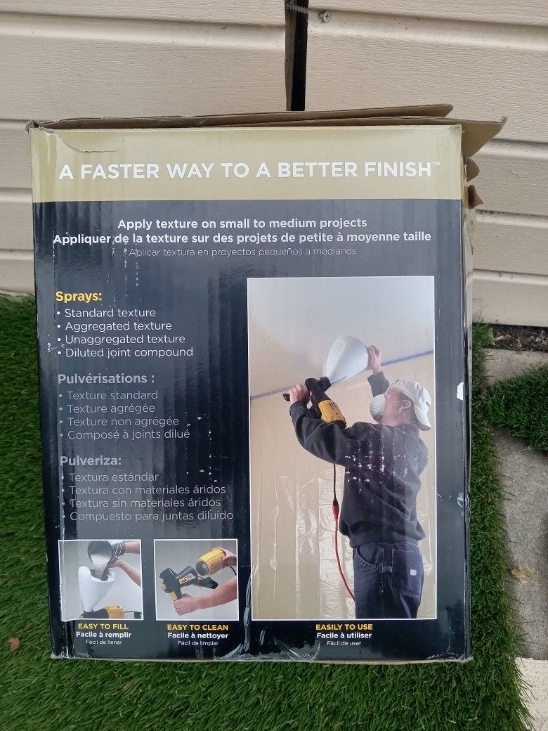 WAGNER 0520100 POWER TEX TEXTURE SPRAYER CORDED ELECTRIC 