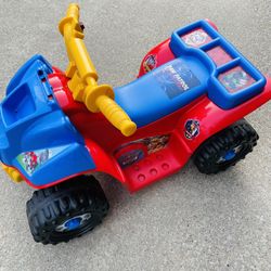 Kid Ride On Paw Patrol Motorcycle! Electric With Charger! 