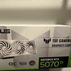 💻 NVIDIA GeForce RTX 5070 Ti – ASUS TUF Gaming (WHITE) – BRAND NEW / SEALED 💻