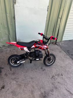 HOVER HEART Kids' Mini 50cc 2-Stroke Gasoline Cross Bike