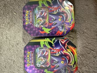 Gengar moonlit tins new sealed pokemon
