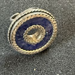Size 7 Adjustable 925 Peru Ring