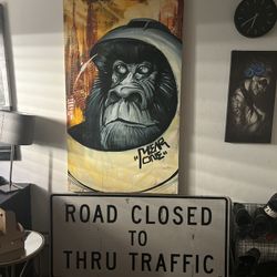  HUGE Original MEAR ONE Painting – 5FT x 3FT – Rare Street Art Piece 🔥