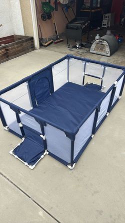 Large Baby Playpen with Mat