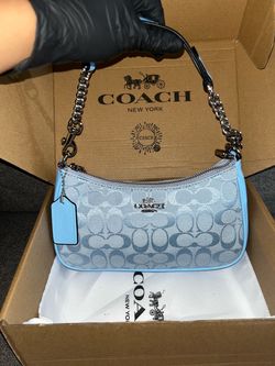 Coach New York Signature Mini Shoulder Bag