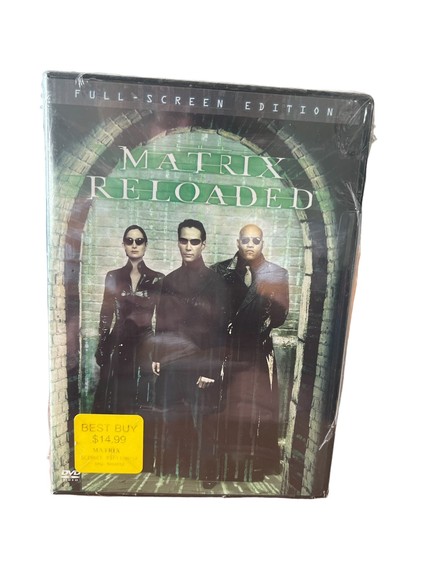 The Matrix Reloaded (DVD, 2003) New Keanu Reeves Lawrence Fishburne Warner Bros Immerse yourself in the world of The Matrix Reloaded with this stand
