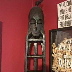 Unique African Bookshelf