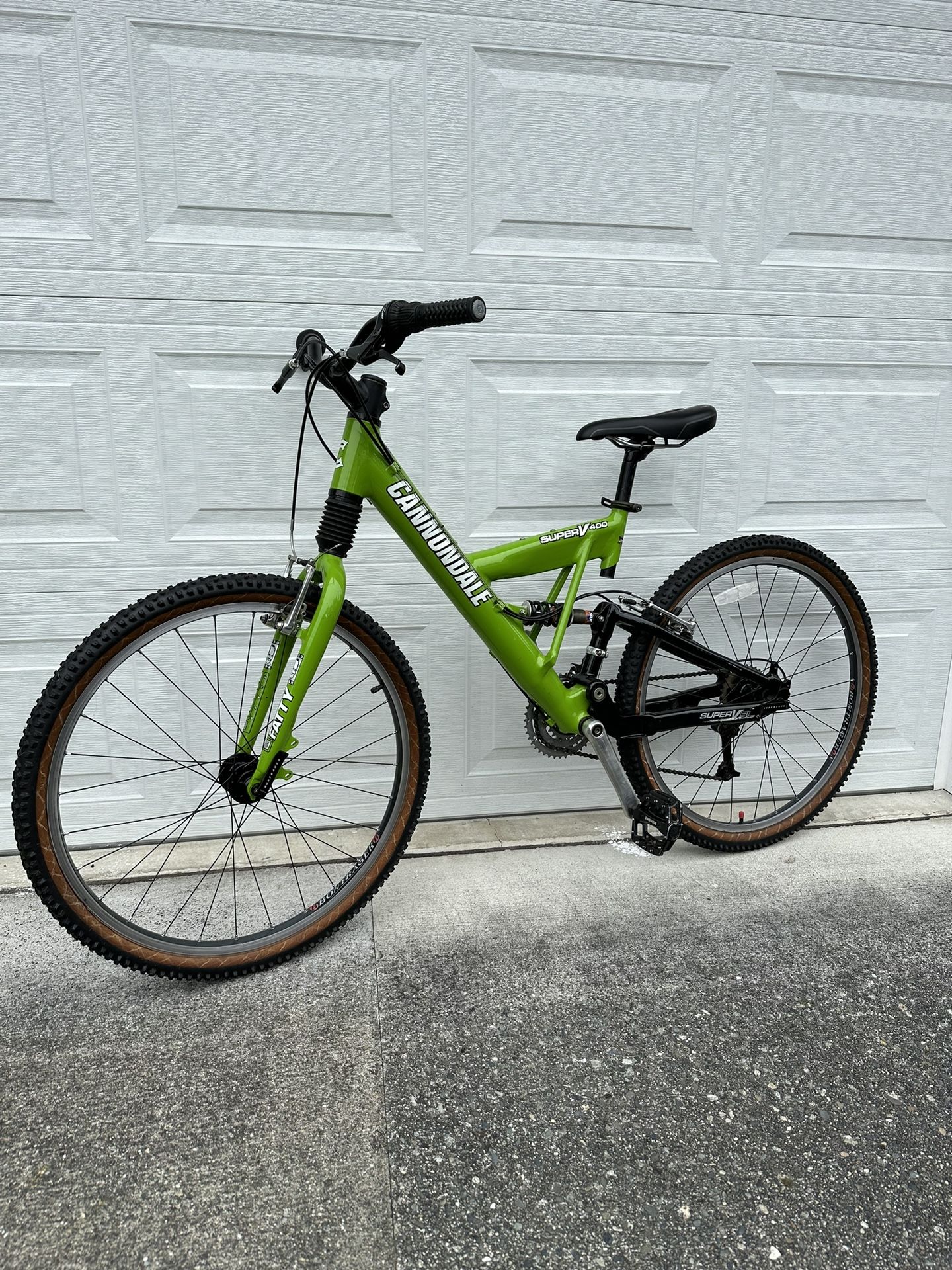 Vintage 90s Small Size Cannondale Full Suspension Mountain Bike