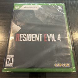 Xbox Series X Resident Evil 4 Remake Sealed New Biohazard 4 US Release 